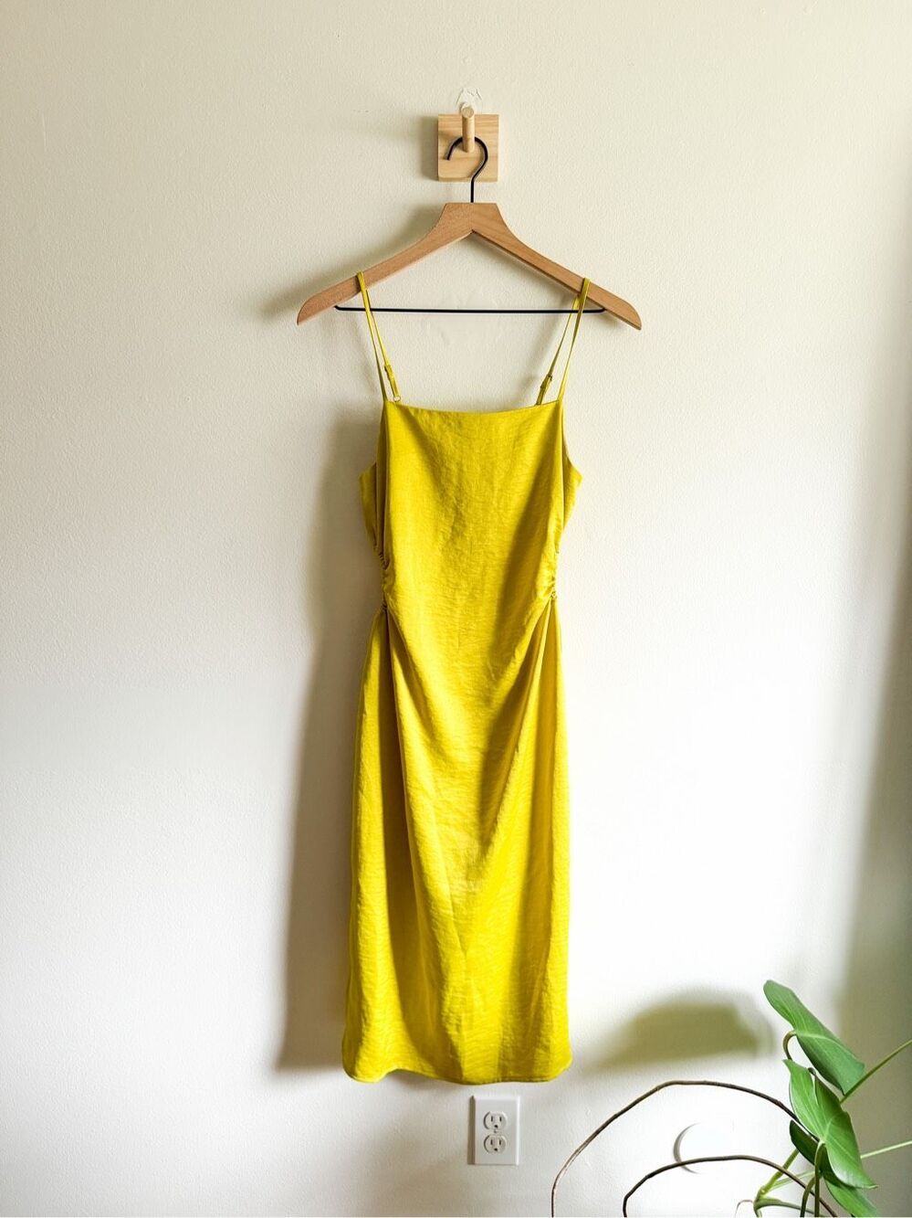 Christian Lacroix Cut Out Satin Dress Size S